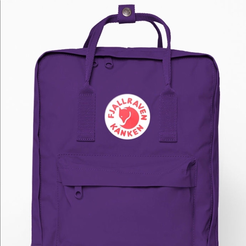 NWT Fjallraven Kanken purple backpack